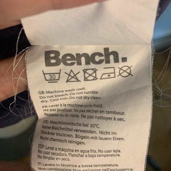 Bench Purple Windbreaker with Hood in Collar - Picture 10 of 10